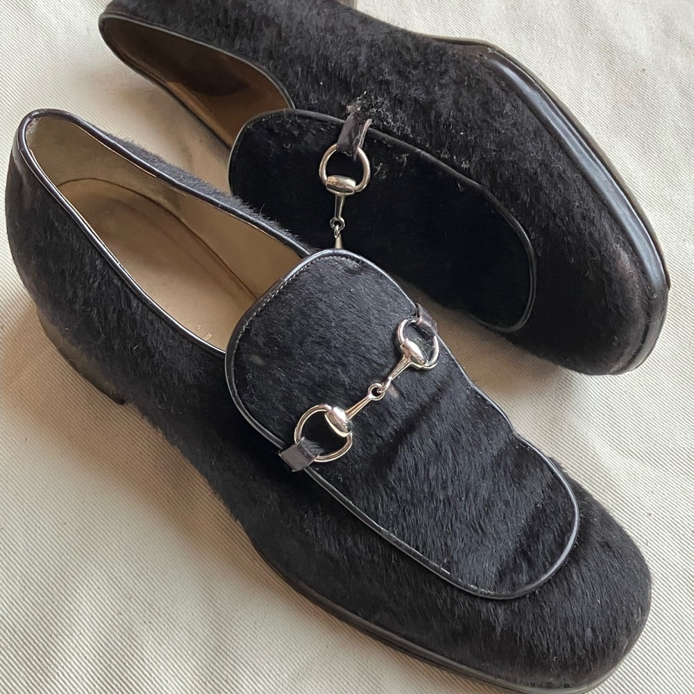 Vintage Gucci Pony Hair Loafer Size 8.5
